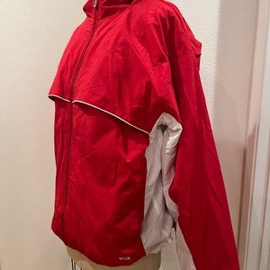 RETRO 90s soffe red and white XL Men’s windbreaker